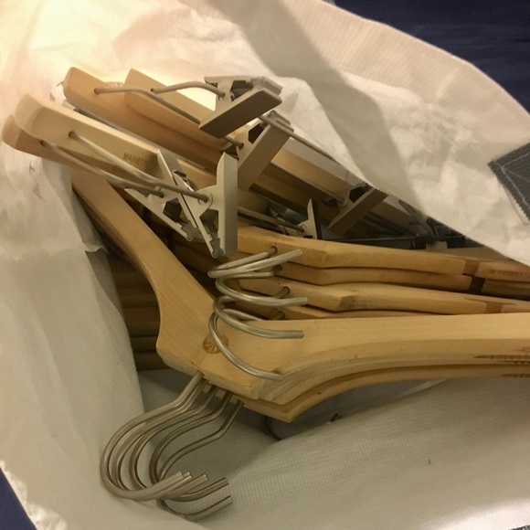 *24 for $15 Athleta Logo Wooden Hangers - Picture 4 of 16